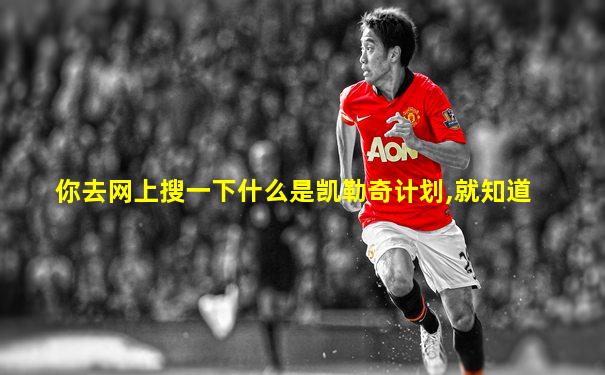你去网上搜一下什么是凯勒奇计划,就知道
