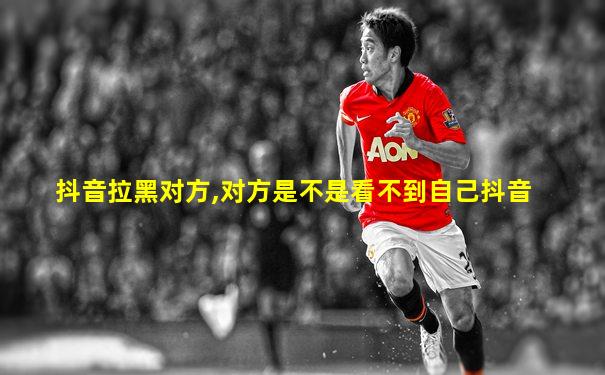抖音拉黑对方,对方是不是看不到自己抖音